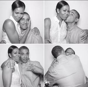 Michelle Obama Pussy Porn - Barack and Michelle Obama : r/pics