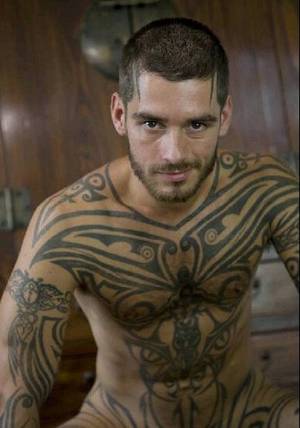 Batman Gay Porn Tattoo - Gay porn actor and DJ in Berlin