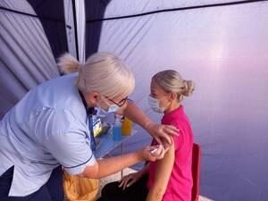 Husband Forced Bi Anal Captions - Pop-up clinic success as region pushes for fullest COVID vaccination â€“ NHS  Dumfries & Galloway